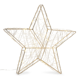 Lumineo Tafeldecoratie ster | Lumineo | 30 x 29 cm (30 micro leds, Binnen) 486663 K151000667 - 4