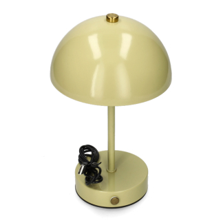 Lumineo Tafellamp | Lumineo | Ø 15 x 25 cm (Led, 80 lm, Oplaadbaar, Metaal, Dimbaar, USB C, Groen) 892068 K170105516 - 2