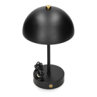 Lumineo Tafellamp | Lumineo | Ø 15 x 25 cm (Led, 80 lm, Oplaadbaar, Metaal, Dimbaar, USB C, Zwart) 892071 K170105519 - 2