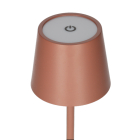 Lumineo Tafellamp | Lumineo | Ø 9 x 27 cm (Led, 50 lm, Oplaadbaar, Aanpasbare kleurtemperatuur, USB C, Metaal, Terracotta) 892104 K170105525 - 2