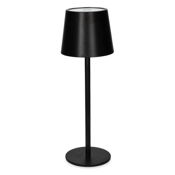 Lumineo Tafellamp | Lumineo | Ø 9 x 27 cm (Led, 50 lm, Oplaadbaar, Aanpasbare kleurtemperatuur, USB C, Metaal, Zwart) 892312 K170105531 - 1