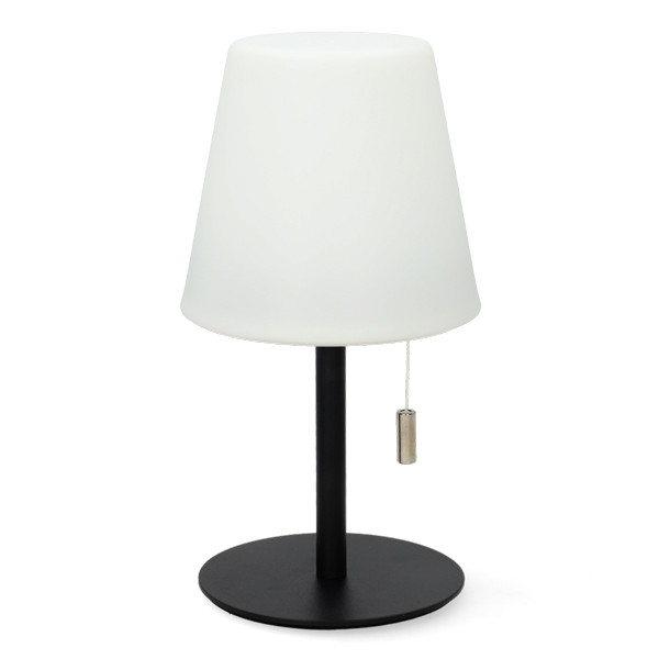 Lumineo Tafellamp buiten | Lumineo | Ø 10 x 20 cm (Led, 63-153 lm, Oplaadbaar, Warm wit, USB C, Metaal, Zwart) 892310 K170105529 - 1