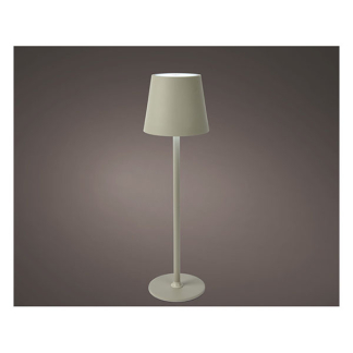 Lumineo Tafellamp buiten | Lumineo | Ø 11 x 37 cm (Led, Oplaadbaar, USB C, Kunststof, Zand) 892094 K170105768 - 2