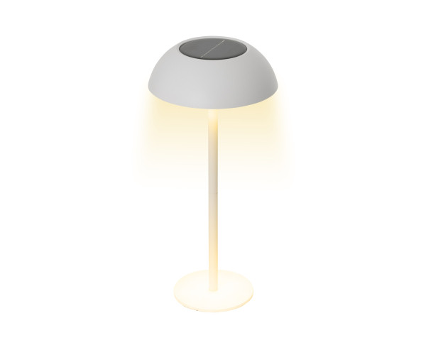 Lumineo Tafellamp buiten | Lumineo | 33 cm (Led, Oplaadbaar, USB C, Kunststof, Solar, Wit) 890673 K170105780 - 2