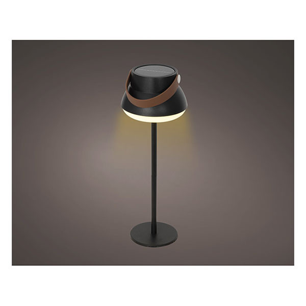 Lumineo Tafellamp buiten | Lumineo | 36.5 cm (Led, Oplaadbaar, USB C, Kunststof, Solar, Zwart) 890675 K170105781 - 3