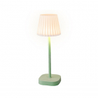 Tafellamp buiten | Lumineo (LED, Oplaadbaar, Groen)