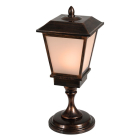 Lumineo Tuinlantaarn | Lumineo | 25 x 25 x 57.6 cm (96 leds, Vlameffect, Netstroom, Warm wit, Messing, Binnen/Buiten) 480971 K151001760 - 1