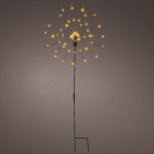 Lumineo Tuinsteker kerst | Lumineo | 1 stuk (60 leds, Ø 25 x 45 cm, Poolster, Twinkelend, Timer, Batterijen, Buiten) 493650 K151200121 - 2