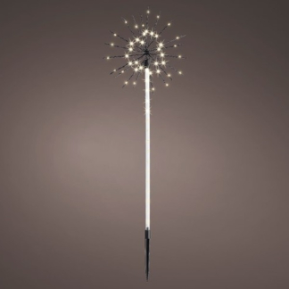 Lumineo Tuinsteker kerst | Lumineo | 1 stuk (72 leds, 25 x 25 x 70 cm, Poolster, Sneeuwval effect, Buiten) 494437 K151200081 - 2