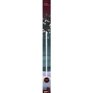 Lumineo Tuinsteker kerst | Lumineo | 1 stuk (72 leds, 25 x 25 x 70 cm, Poolster, Sneeuwval effect, Buiten) 494437 K151200081 - 3