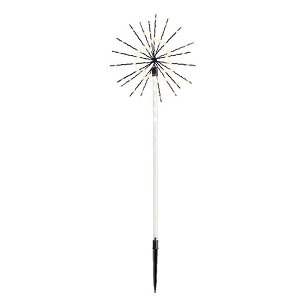 Lumineo Tuinsteker kerst | Lumineo | 25 x 25 x 70 cm (72 leds, Poolster, Sneeuwval effect, Buiten) 494437 K151200081 - 1