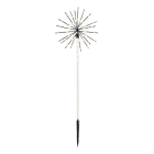 Lumineo Tuinsteker kerst | Lumineo | 25 x 25 x 70 cm (72 leds, Poolster, Sneeuwval effect, Buiten) 494437 K151200081 - 1