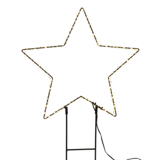 Lumineo Tuinsteker kerst | Lumineo | Ster (110 micro leds, Ø 38 cm) 493373 K151000650 - 2