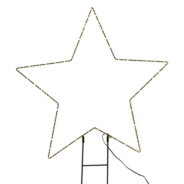 Lumineo Tuinsteker kerst | Lumineo | Ster (180 micro leds, Ø 58 cm) 493374 K151000651 - 2