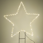 Lumineo Tuinsteker kerst | Ster (180 micro LEDs, Ø 58 cm) 493374 K151000651 - 3