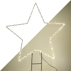 Lumineo Tuinsteker kerst | Ster (180 micro LEDs, Ø 58 cm) 493374 K151000651 - 1