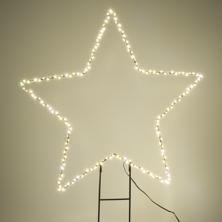 Lumineo Tuinsteker kerst | Ster (180 micro leds, Ø 58 cm) 493374 K151000651 - 3