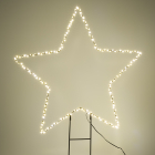 Lumineo Tuinsteker kerst | Ster (180 micro leds, Ø 58 cm) 493374 K151000651 - 3