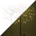 Lumineo Tuinsteker op zonne-energie | Lumineo | 200 x 45 cm | 3 stuks (180 leds, Schemersensor, Poolster, Twinkelend, Buiten) 496300 K151200083 - 1