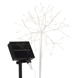 Lumineo Tuinsteker op zonne-energie | Lumineo | 3 stuks (180 leds, 200 x 45 cm, Schemersensor, Poolster, Twinkelend, Buiten) 496300 K151200083 - 4