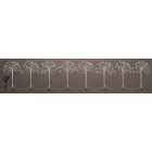 Lumineo Tuinsteker op zonne-energie | Lumineo | 8 stuks (480 leds, 200 x 45 cm, Poolster, Twinkelend, Buiten) 496301 K151200084 - 2
