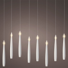 Lumineo Zwevende kaarsen | Lumineo | 15 cm (10 leds, Batterijen, Binnen) 489599 K151200180 - 1
