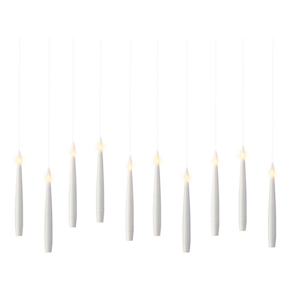 Lumineo Zwevende kaarsen | Lumineo | 15 cm (10 leds, Batterijen, Binnen) 489599 K151200180 - 2