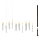 Lumineo Zwevende kaarsen | Lumineo | Set van 10 (Toverstaf afstandsbediening, Binnen, Batterijen, Warm wit licht) 486728 K151001778 - 1
