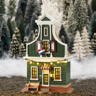 Luville Kerstdorp | Zaanse Schans huisje | Luville (Led, Batterijen) 1163014 K150303368 - 2