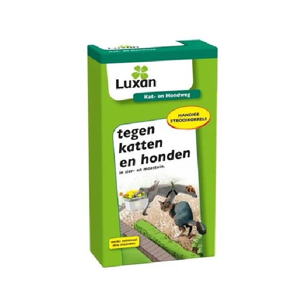 Luxan Hondenverjager | Luxan | 400 gram (Strooikorrels, Geur, Drie maanden effect) 1114007897 K170105695 - 1