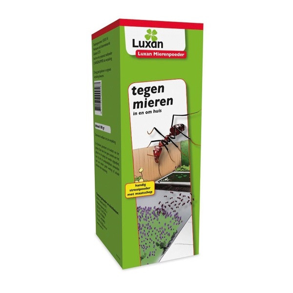 Luxan Mierenpoeder | Luxan | 100 gram (Ecologisch, Buiten) 126002 LUX126003 K170111900 - 1