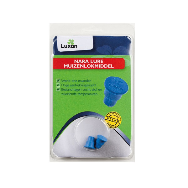 Luxan Muizen lokstof | Luxan | 2 stuks (Vanille) 146315 LUX146315 K170111934 - 3