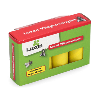Luxan Vliegen plakstrip | Luxan | 4 stuks (Ecologisch) 125492 K170111908 - 3