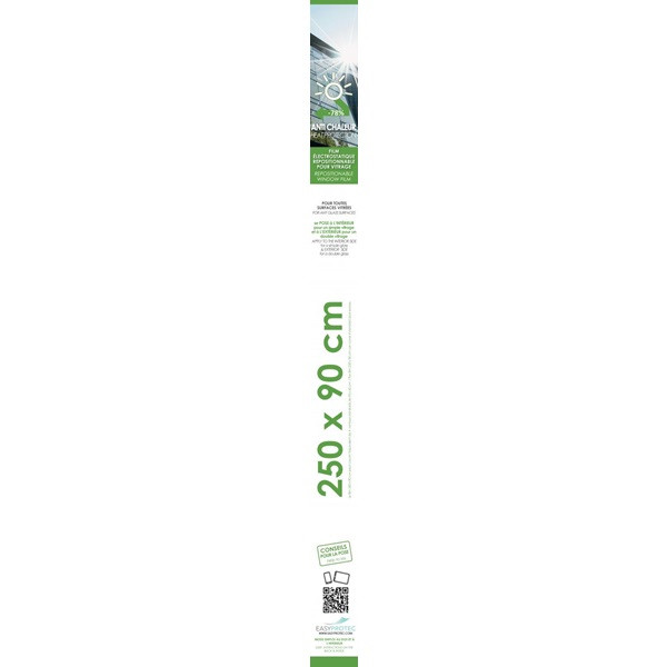 Mac Lean Raamfolie | Mac Lean | 90x250cm (Warmtewerend, Herbruikbaar) 5100107 K100702827 - 2