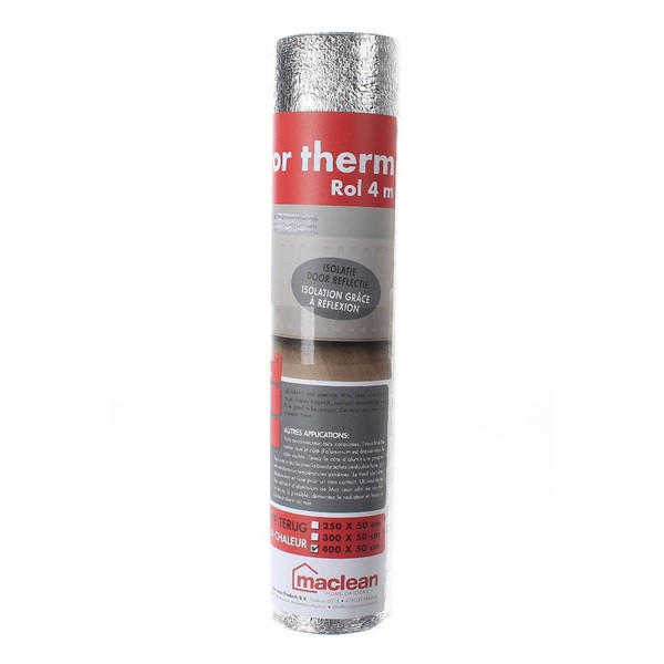 Mac Lean Radiatorfolie | Mac Lean | 4 x 0.5 meter (Op rol, Energiebesparend, Zilver) 0414125 K100702805 - 1