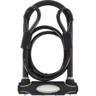 Master Lock Beugelslot fiets | Master Lock | 8274EURDPRO | 11 x 21 cm (U-vorm, Stalen kabel) 8274EURDPRO K170404610 - 1