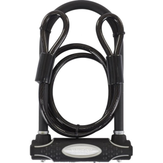 Master Lock Beugelslot fiets | Master Lock | 8274EURDPRO (11 x 21 cm, U-vorm, Stalen kabel) 8274EURDPRO K170404610