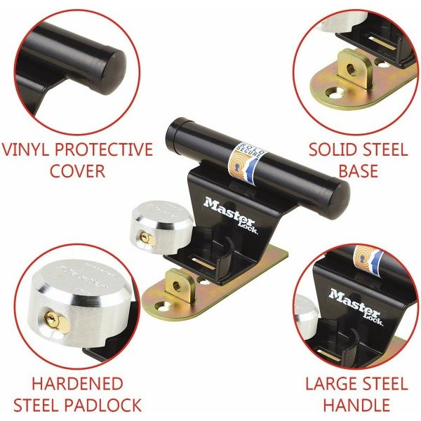 Master Lock Garagedeur slot | Master Lock | 1488EURDAT | 71 mm (Staal) 1488EURDAT K170404613 - 3