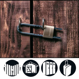 Master Lock Hangslot | Master Lock | 1950EURD (50 mm, Aanpasbare beugel, Gehard staal) 1950EURDCC K170404620 - 3