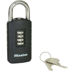 Master Lock Hangslot | Master Lock | 656EURDBLK | 48 mm (Cijferslot, Herstelsleutel, Stalen beugel) 656EURDBLK K170404622 - 1