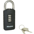 Master Lock Hangslot | Master Lock | 656EURDBLK (48 mm, Cijferslot, Herstelsleutel, Stalen beugel) 656EURDBLK K170404622 - 1