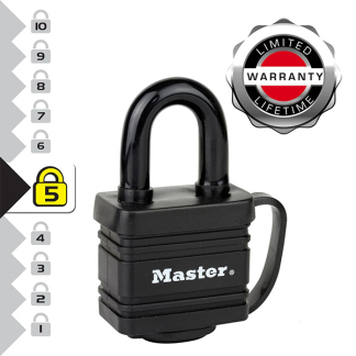 Master Lock Hangslot | Master Lock | 7804EURD | 40 mm (Thermoplastische bescherming) 7804EURD K170404732 - 4