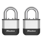 Master Lock Hangslot | Master Lock | Elite Heavy Duty Lock | 2 stuks | 52 mm (Gelamineerd staal) PK5EURT K170404784 - 1