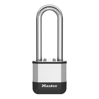 Master Lock Hangslot | Master Lock | Elite Heavy Duty Lock | 45 mm (Gelamineerd staal, Extra lange beugel) PK1EURDLJ K170404776