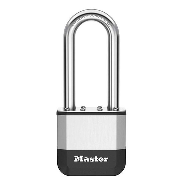 Master Lock Hangslot | Master Lock | Elite Heavy Duty Lock | 52 mm (Gelamineerd staal, Extra lange beugel) PK5EURDLJ K170404783 - 1