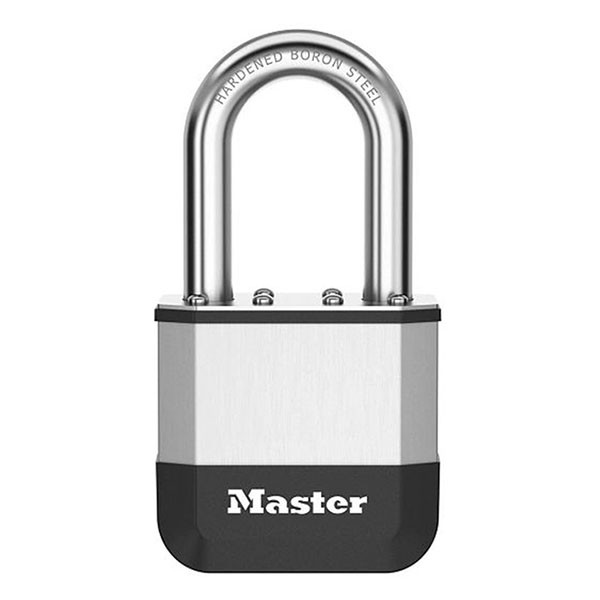 Master Lock Hangslot | Master Lock | Elite Heavy Duty Lock | 52 mm (Gelamineerd staal, Lange beugel) PK5EURDLF K170404782 - 1