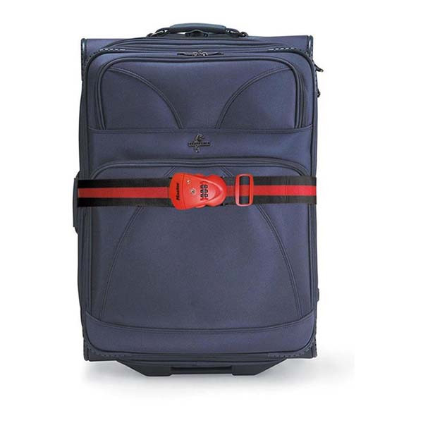 Master Lock Kofferriem | Master Lock | Cijferslot | 4702EURDRED | 200 cm (Nylon, Rood) 4702EURDRED K170105192 - 3
