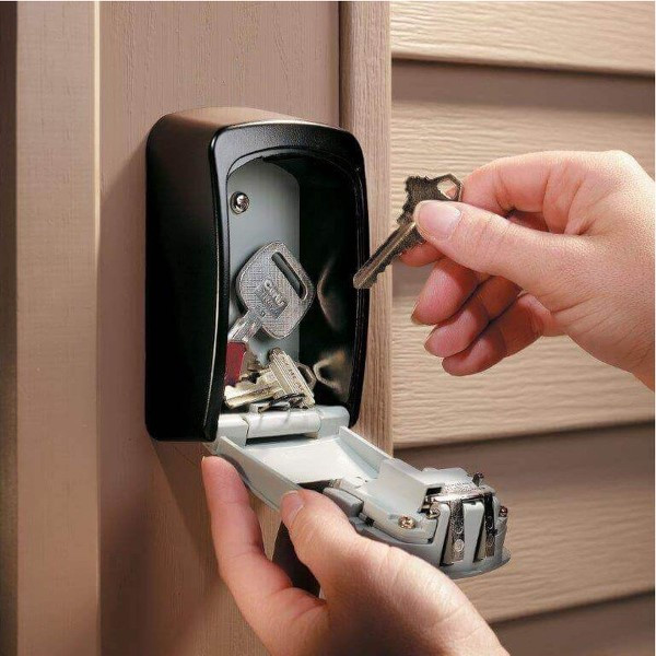 Master Lock Sleutelkluis | Master Lock | 5401D | 8.5 x 3.6 x 11.9 cm (Cijferslot, Metaal) 5401EURD K170404332 - 4