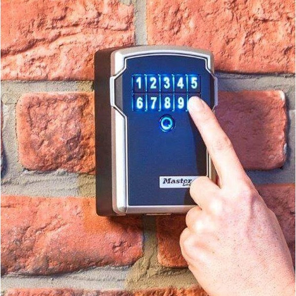 Master Lock Sleutelkluis | Master Lock | 5441EURD | 10.5 x 4.8 x 13.8 cm (Smart, Bluetooth, Muurmontage) 5441EURD K170404349 - 5