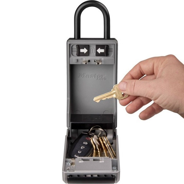Master Lock Sleutelkluis | Master Lock | 5480D | 7.6 x 5.6 x 19.6 cm (Cijferslot, Aluminium) 5480EURD K170404334 - 7